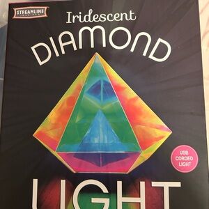 Streamline Iridescent Diamond USB Corded Light